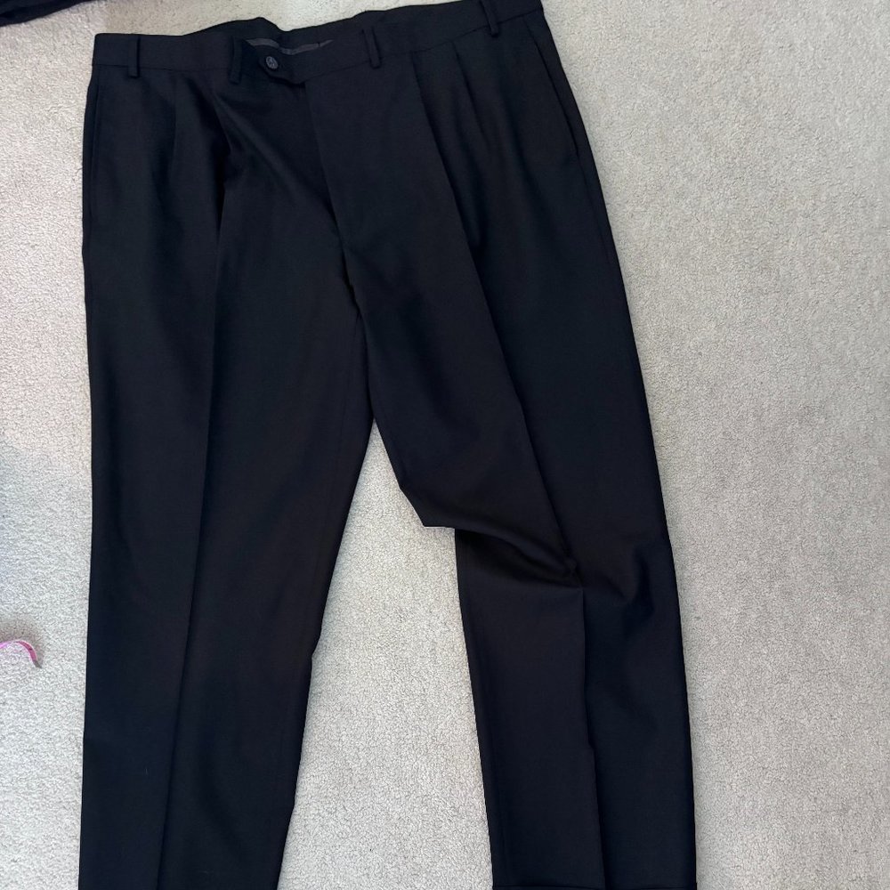 Men's Ralph Lauren/Polo dress slacks black 44x32